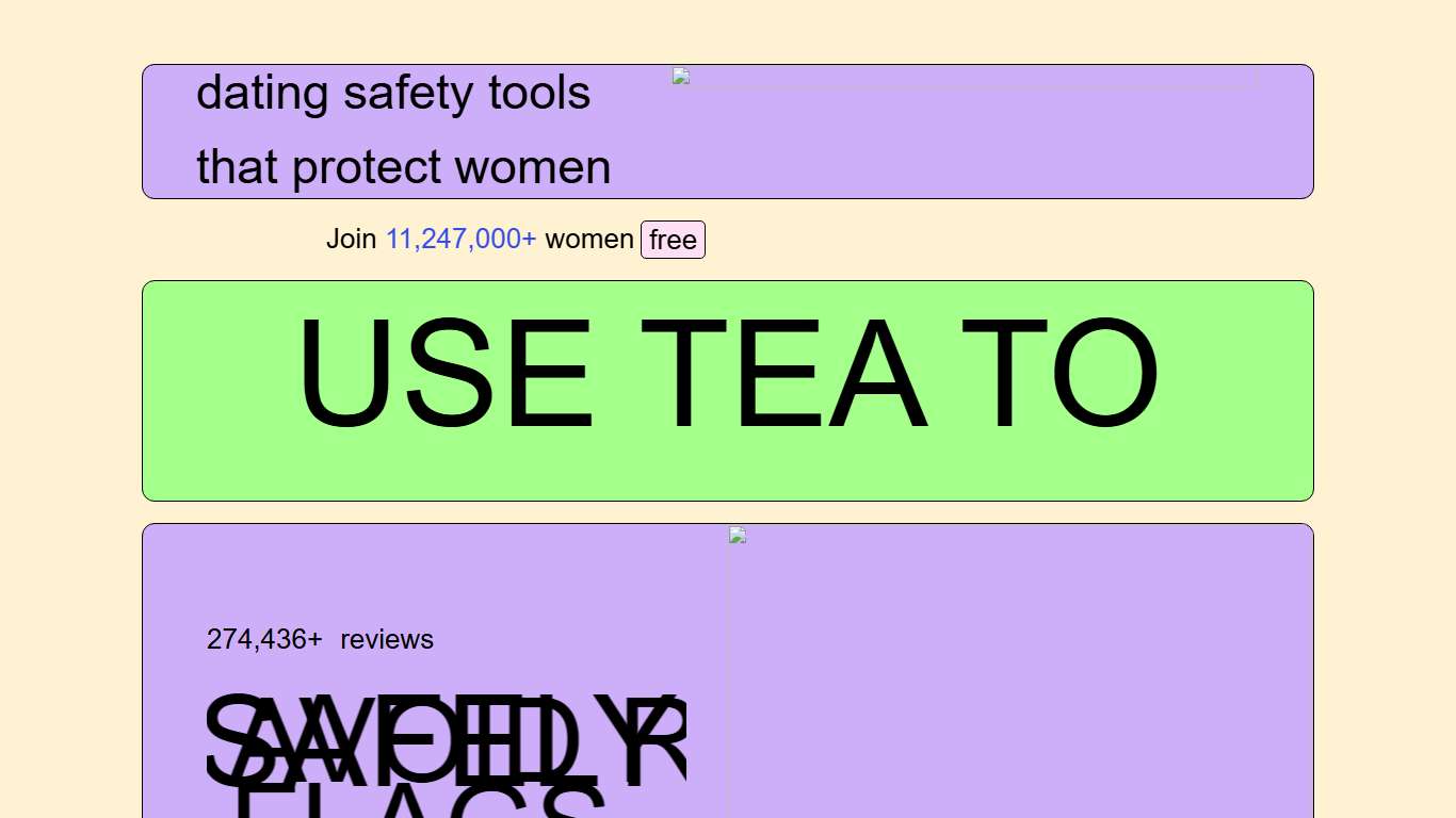 Tea - Dating Safety for Women (app)