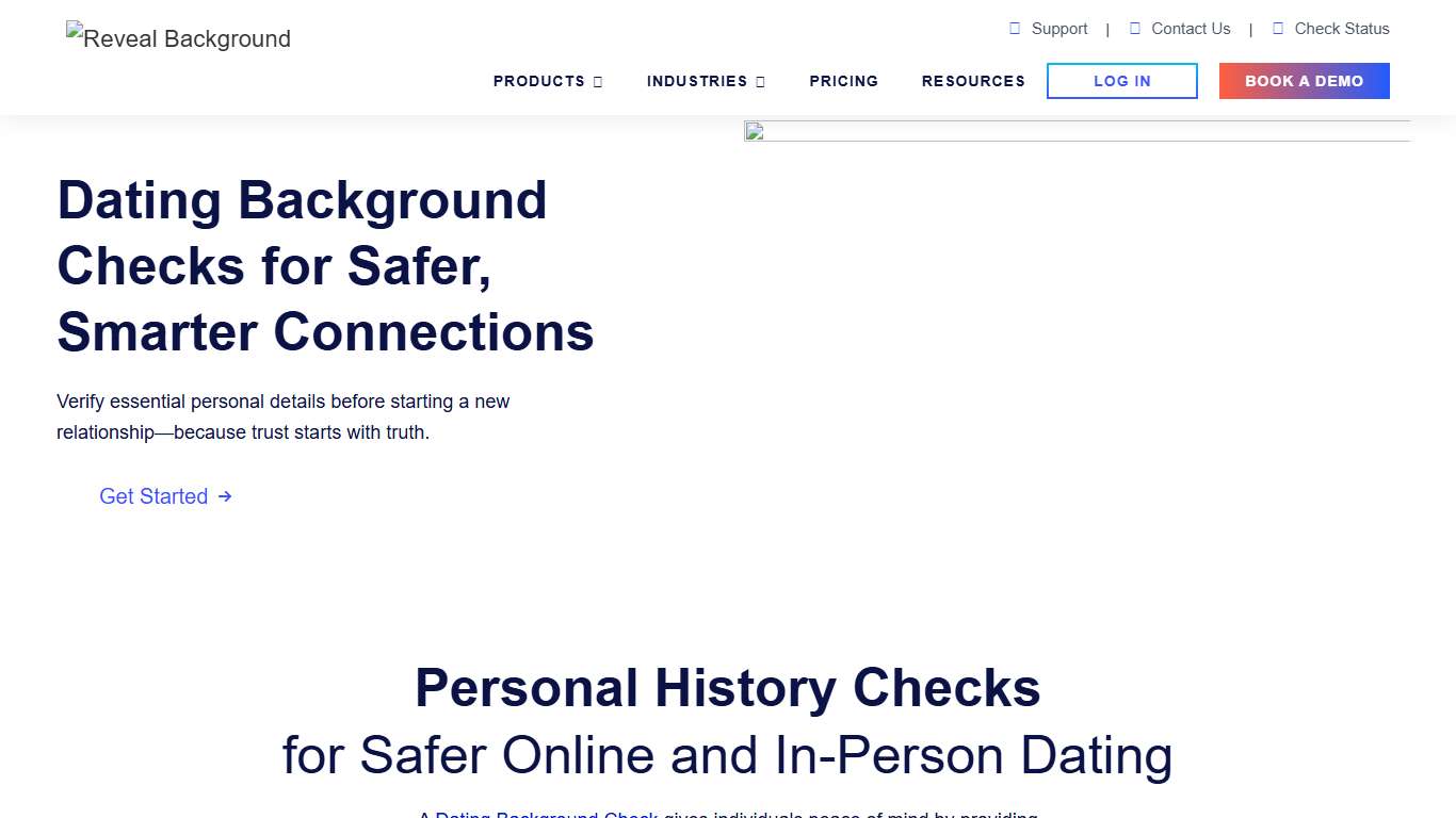 Verify Matches with Dating Background Check Solutions - Reveal Background